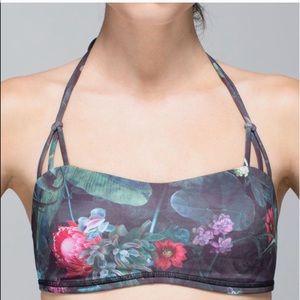 *rare* Lululemon Curious Jungle Alight Bra
